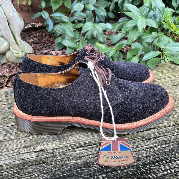 Dr Martens 1461 England Black Bronze Oxfords Women’s 8 US / 6 UK - Picture 5 of 13